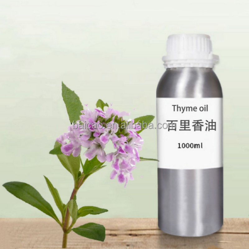Thyme Oil Supplier - Therapeutic Grade Pure Essential Undiluted Plant Extract for Massage Skin