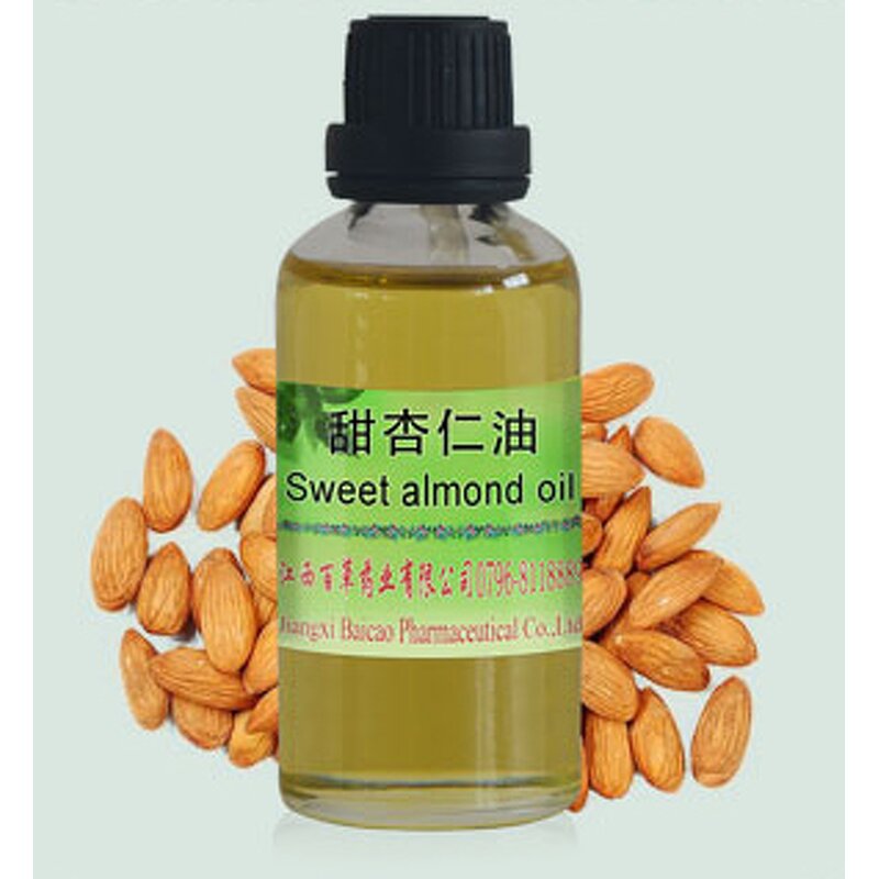Sweet Almond Base Oil Factory - Natural for Daily Facial Care Hair Treatment Sensitive Skin