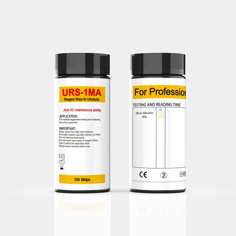 Urine Test Strips Supplier - Micro Albumin URS-1MA Routine Test