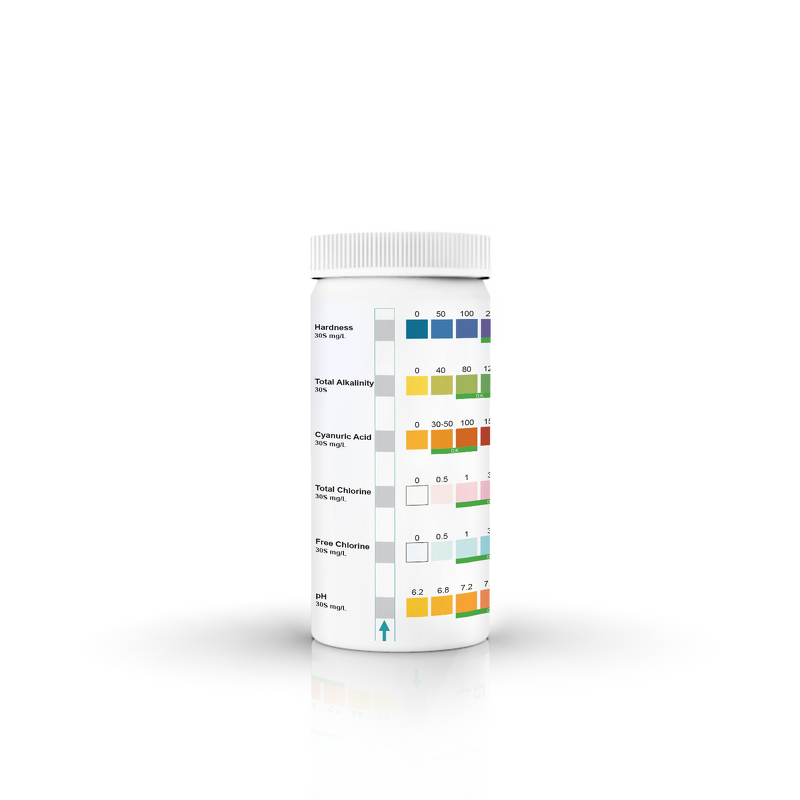 Pool Water Test Strips Manufacturer - 6 Parameter Rapid Test Kit