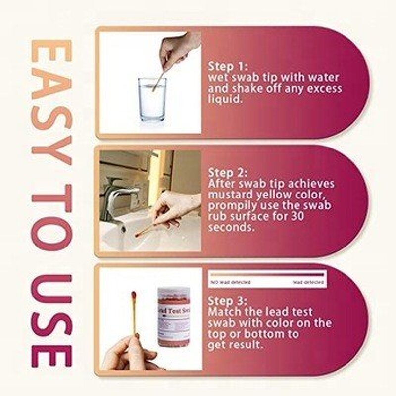 Lead Test Kit Supplier - Customized Package for Home Health