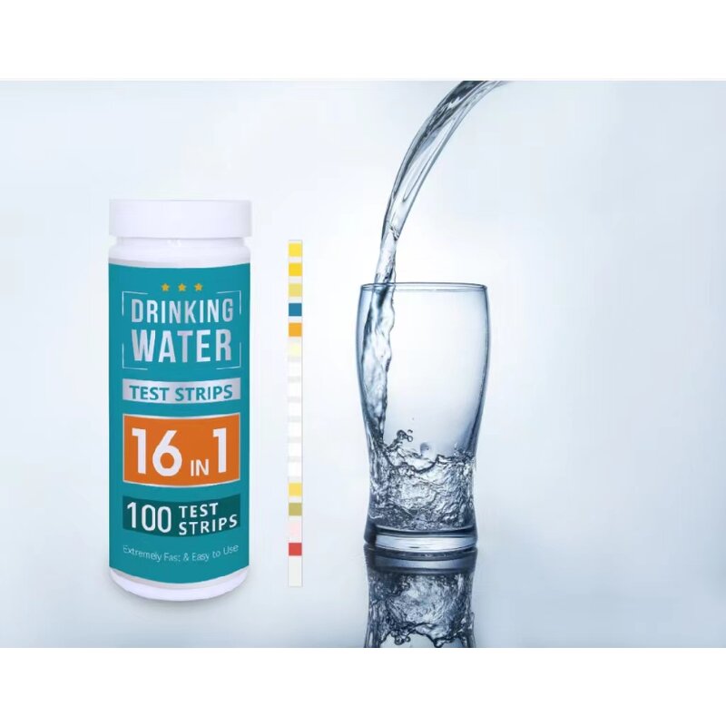 Drinking Water Test Strips Factory - 16 Parameter 100pcs per Barrel