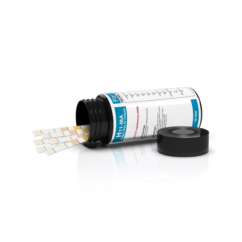 Urine Test Strips Supplier - 11 Parameters URS-11MA Microalbumin