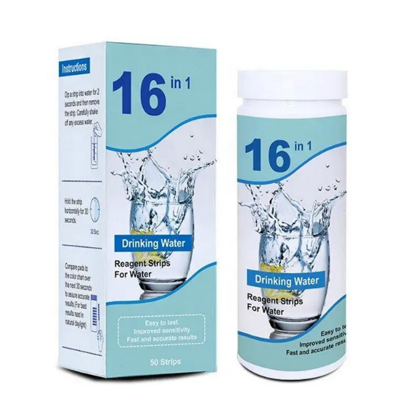Water Test Paper Factory - 16 Parameter Rapid Water Quality Detection