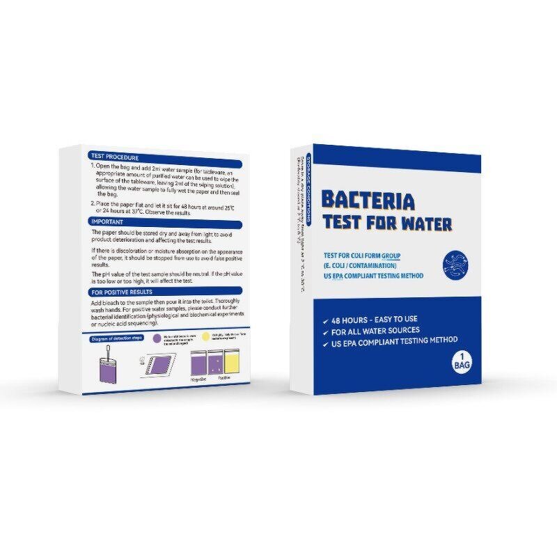 Coliform Test Kit Factory - Drinking Water Bacteria Testing Paper