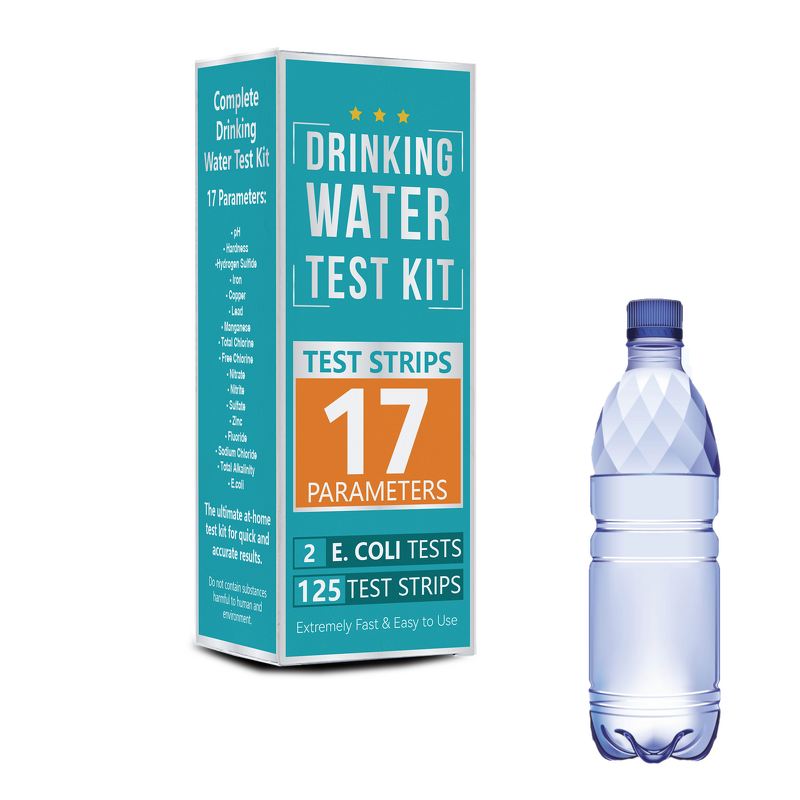 Water Quality Test Strips Factory - 17 in 1 for Drinking Pool Pond