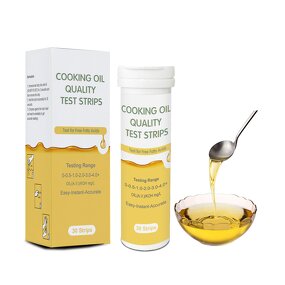 Oil Test Strips Supplier - 30 Strips per Bottle Cooking Frying