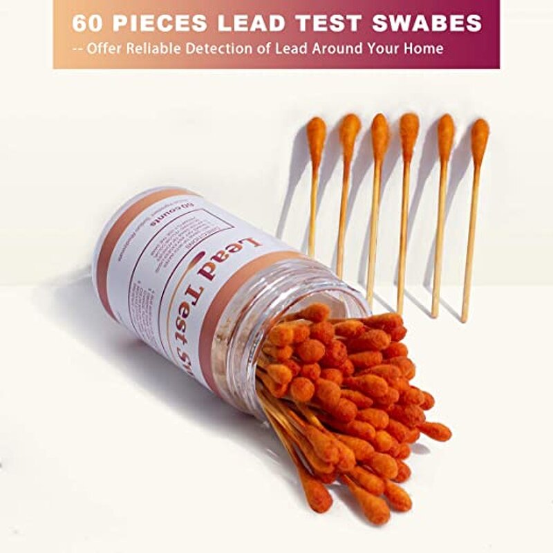 Lead Test Swab Kit Factory - 60 Counts for Surface Testing