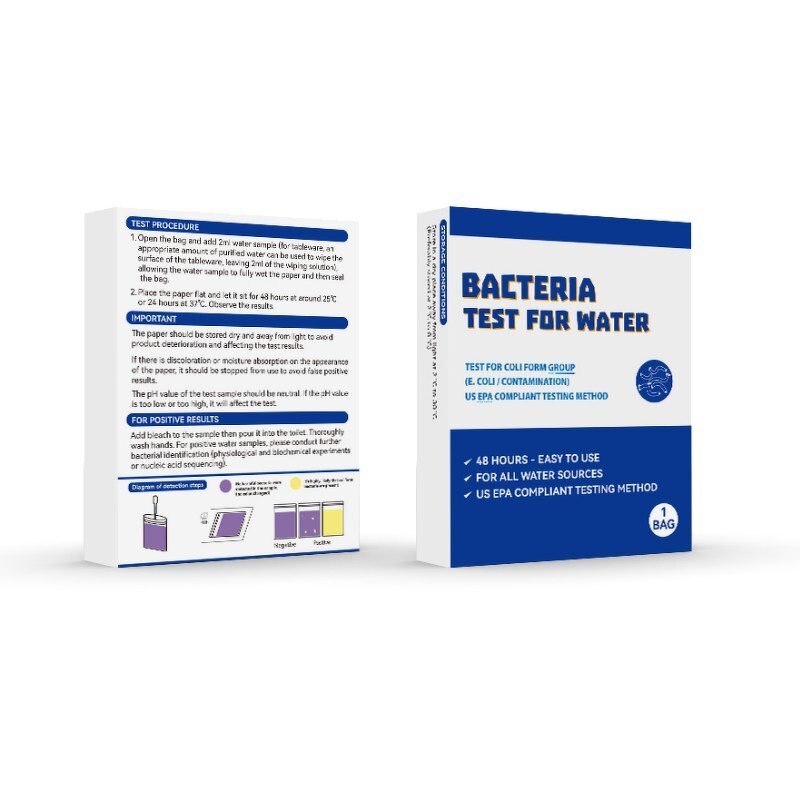 Coliform Bacteria Test Kit Supplier - for Drinking Water E.coli