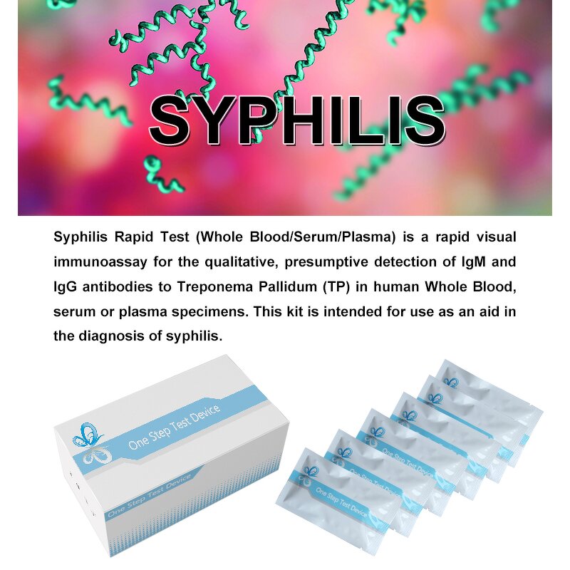 Syphilis Test Strip Factory - TP Antibody Urine Test Kit