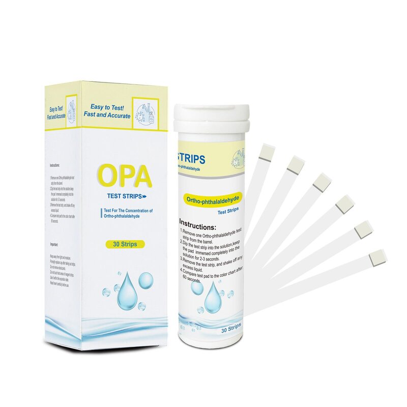 OPA Test Strips Factory - Water Quality Testing for Ortho-phthalaldehyde