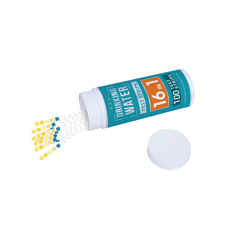 Drinking Water Test Strips Factory - 16 Parameter 100pcs per Barrel