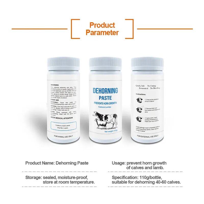 Dehorning Paste Supplier - Wholesale for Calves Goats Lambs