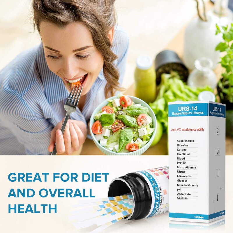 Urine Test Strips Factory - Hot Selling URS-14 Multi Diagnostic