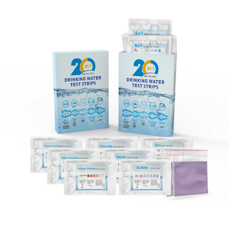 Water Quality Test Strips Supplier - 20 in 1 Multiple Tests