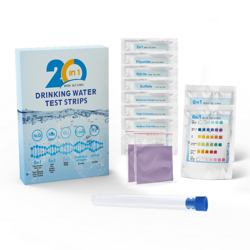 Water Test Kit Factory - 20 in 1 with E.coli Test