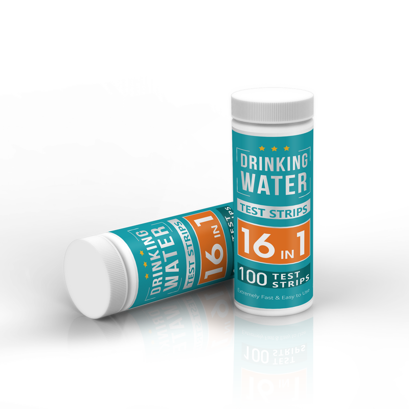 Drinking Water Test Strips Factory - 16 Parameter 100pcs per Barrel
