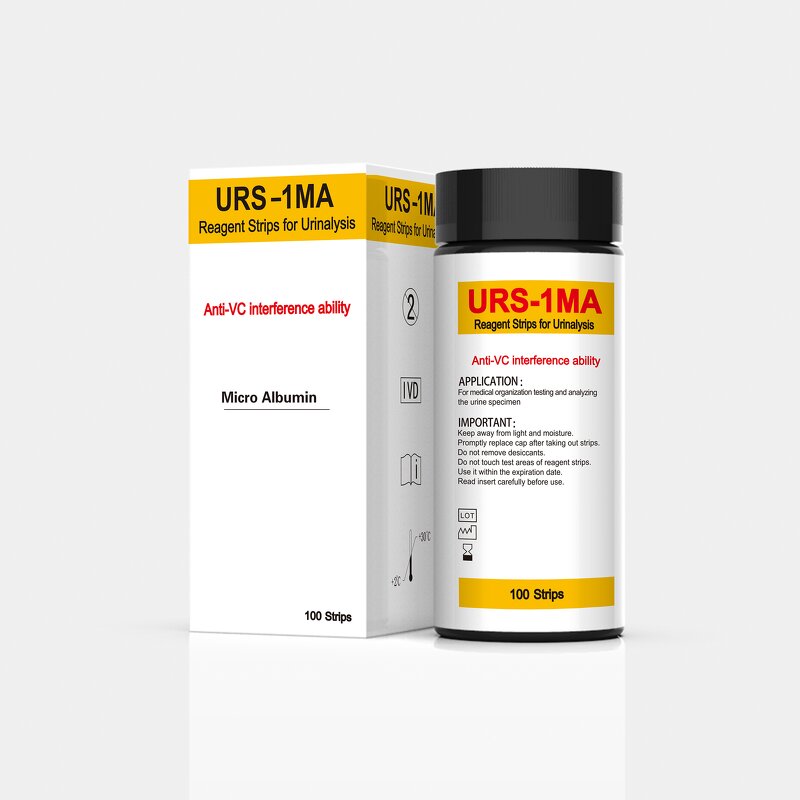 Urine Test Strips Supplier - Micro Albumin URS-1MA Routine Test