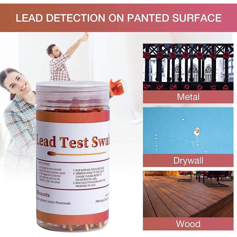 Lead Test Kit Supplier - CE ISO Certified 30/60 Swabs