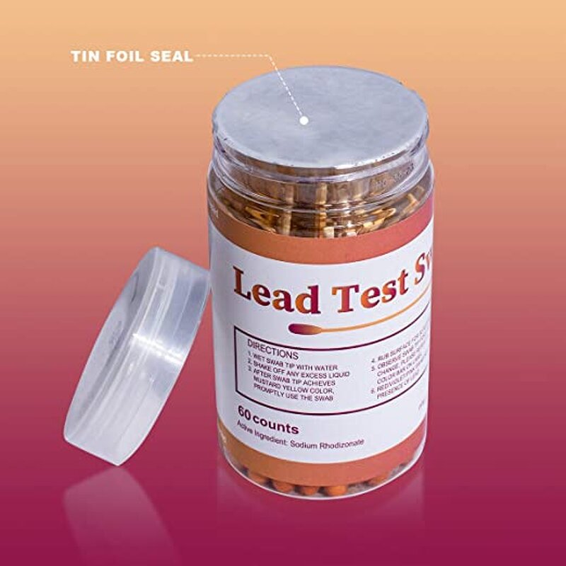 Lead Test Swab Kit Factory - 60 Counts for Surface Testing