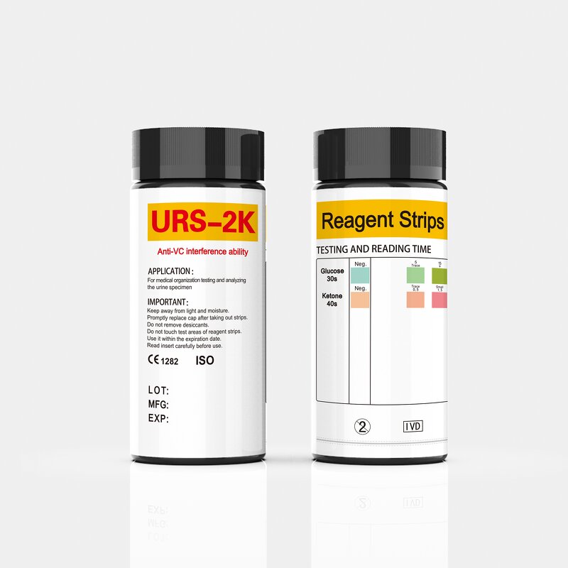 Urine Reagent Strips Manufacturer - Glucose Ketone Dipstick