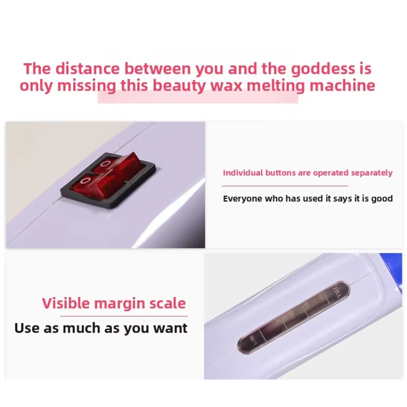 High-power Beauty Wax Treatment Machine, 2 Wax Heaters and Melting Devices for Wax Treatment