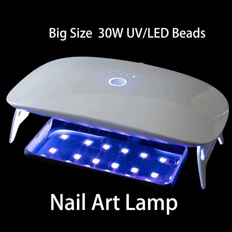 New Listing Professional Mini UV LED Gel Nail Lamp 12W Cordless Portable Table Lamp for Home Use Drying