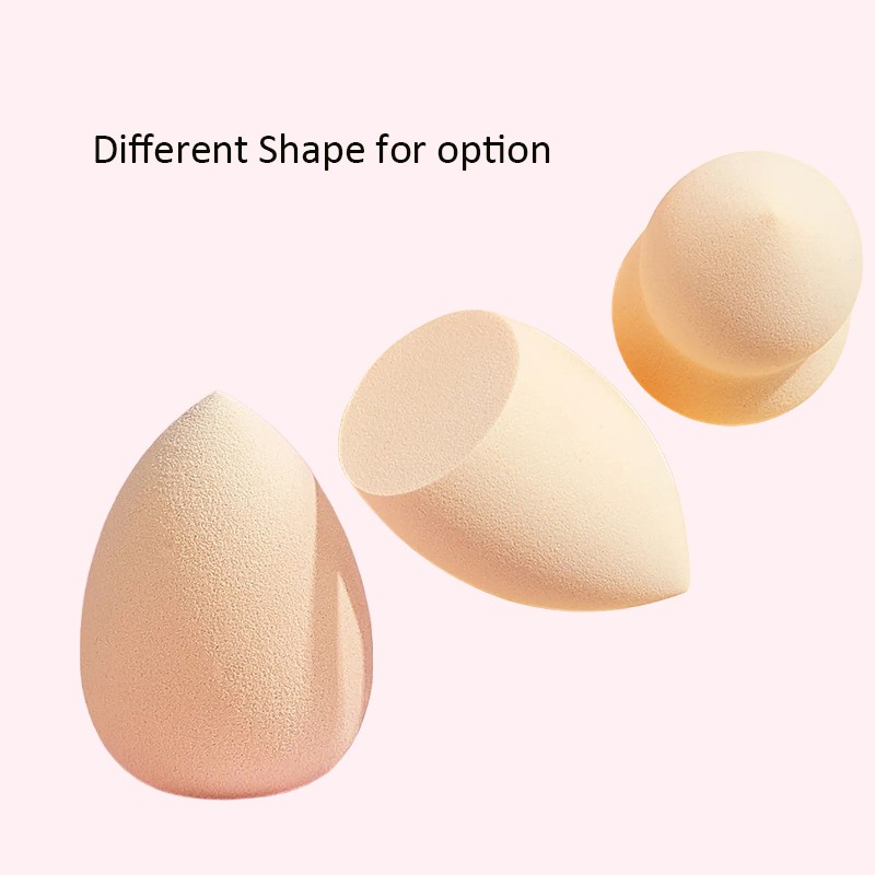 Hot Selling Macaron Color Silicone Sponge Storage Case Easy Carry Powder Puff Beauty Tools Storage Box Cosmetic Puffs