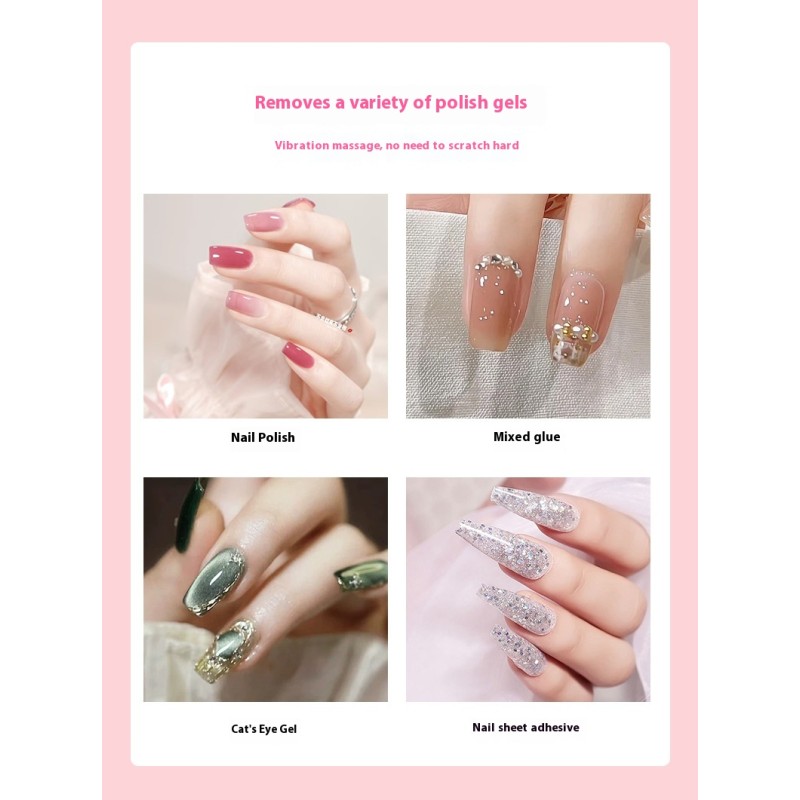 Nail Salon New Design ABS Beauty Tool to Remove Nail Polish Glue Electric Intelligent Constant Temperature Nail Remover Machine