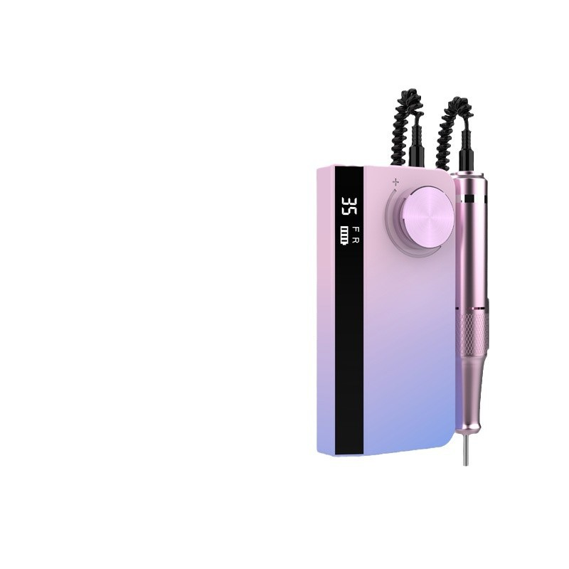 Portable Rechargeable  Nail Drill Machine for Nail Salons Plastic Cuticle Remover Drill Machine
