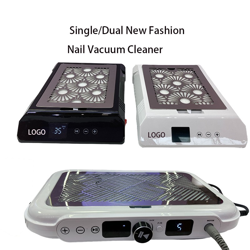 Cheeringbeauty Pro Nail Dust Collector Reusable Filter High-Suction Extractor Salon/Home Low Noise OEM Supported Manicure
