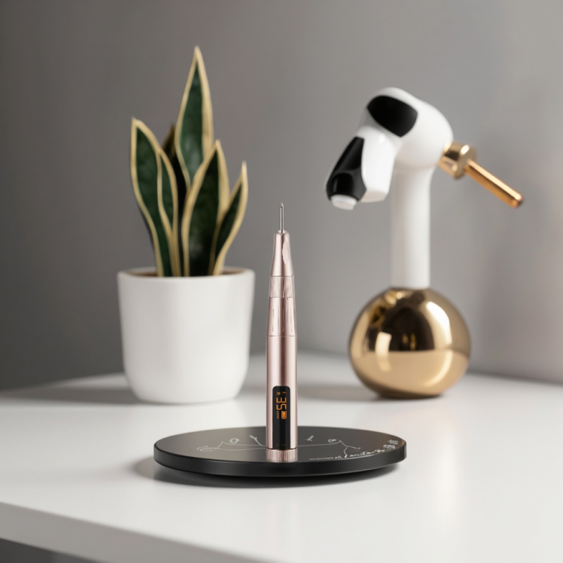 Portable Rechargeable  Nail Polisher Battery-Powered Pen-Type Nail Drill Bit Specially Designed for Nail Salons