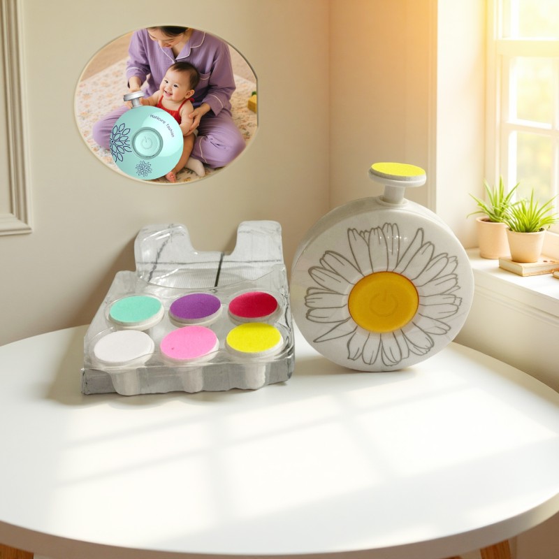 New Trending 6 in 1 Electric Portable Manicure Set Modern Style Baby Care Nail Trimmer Low MOQ Baby Grooming Kit Nail Trimmer