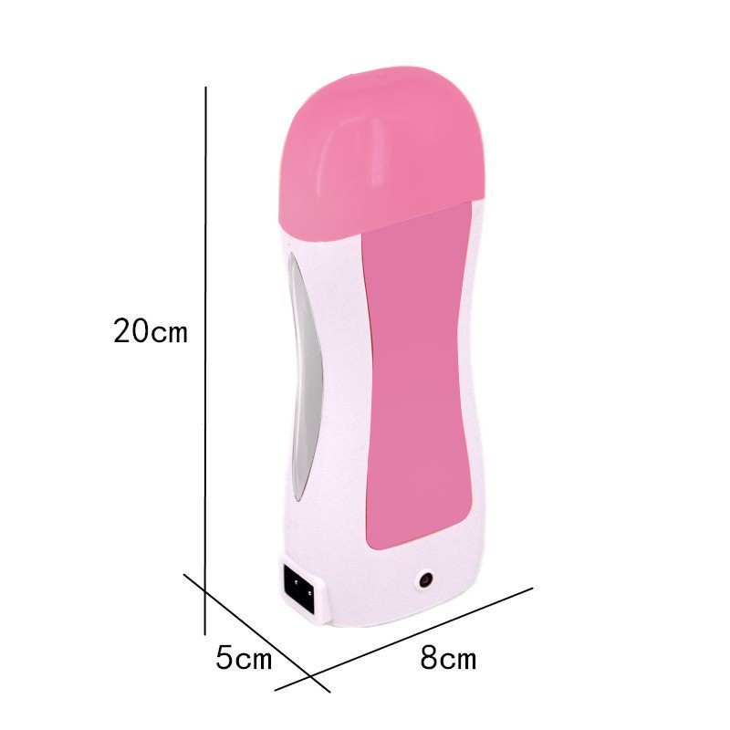 HJS Portable 40W 100G Depilatory Roll-on Wax Heater Mini Wax Heater Roller Wax Roller Heater for Home Usage