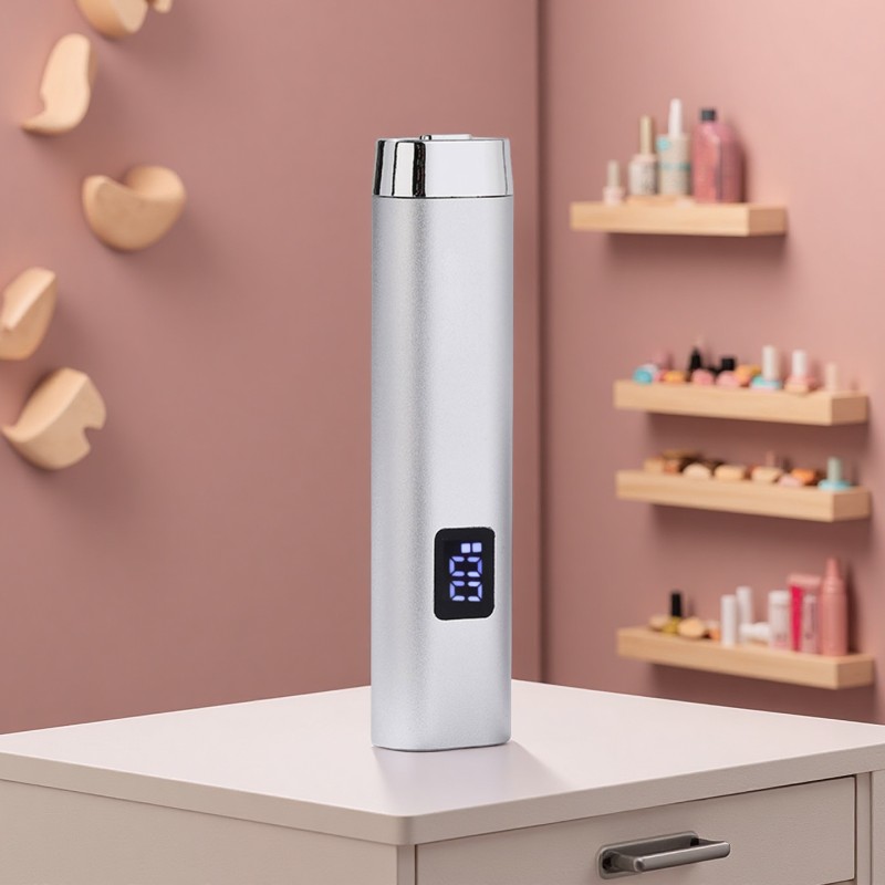 Portable Magnetic Cat Eye Nail Lamp Handheld Light Therapy for Baking Metal Construction Excellent Light Storage