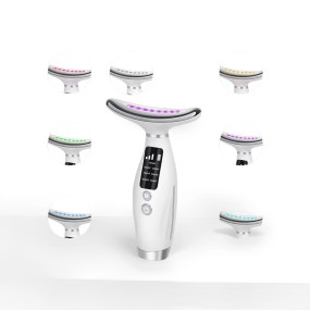 Seven Color Neck Beauty Device Firming USB Massager to Reduce Wrinkles Lift and Tighten Neck Removes Nasolabial Folds