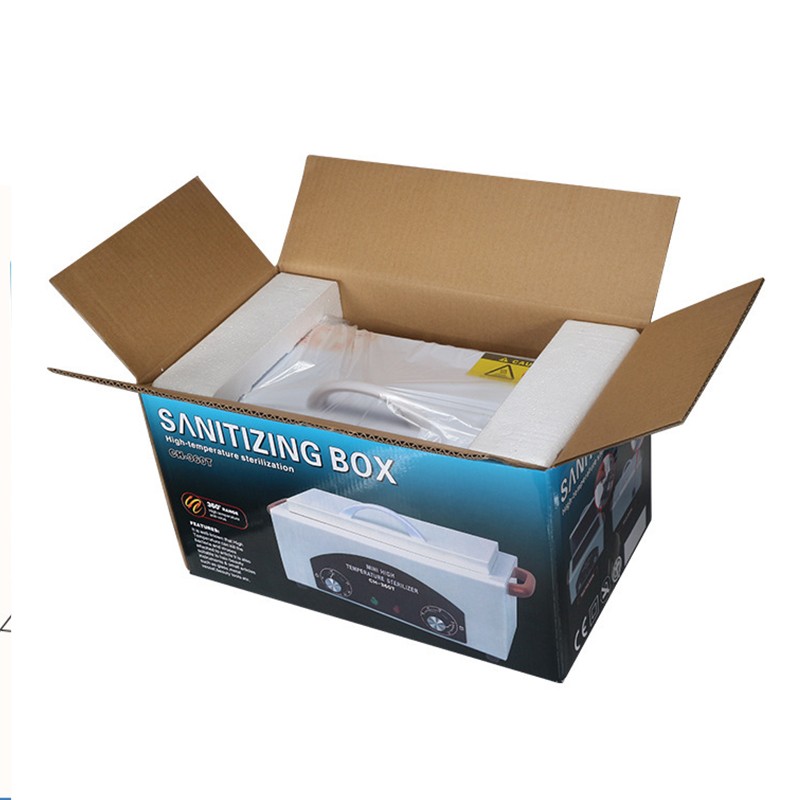 HJS Pro Salon High Temperature  Dry Heating Nail Sterilization Cabinet High Power 300watts Large Capacity Manicure Sterlizer