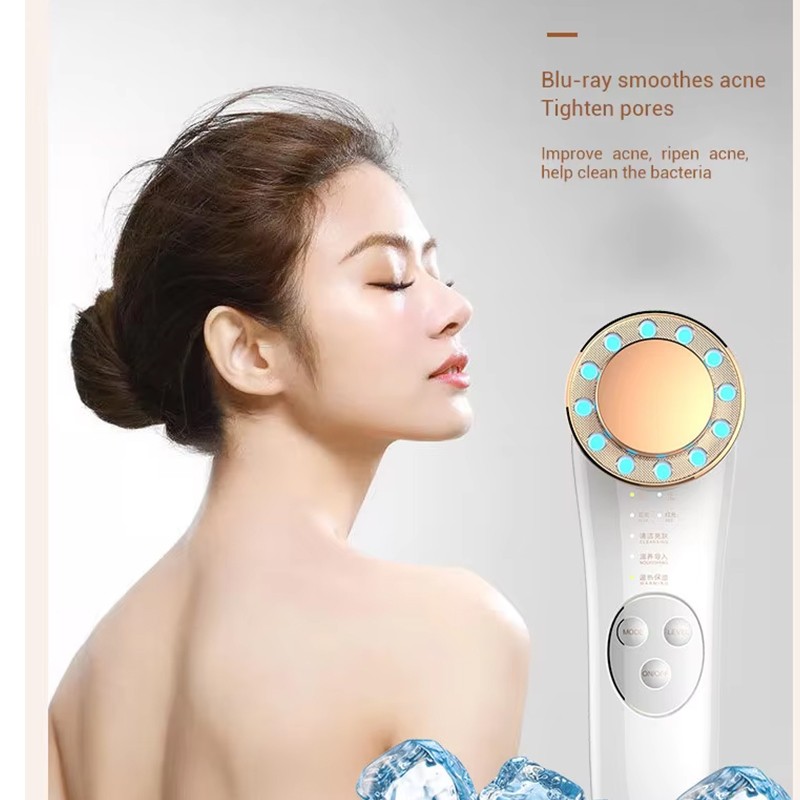 Electrical Face Tightening & Lifting Machine Handheld Microcurrent Facial Massager 5watts Photorejuvenation Beauty Device