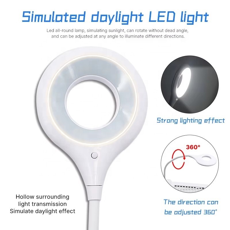 Nail Art 3-in-1 Nail Art Dust Vacuum Cleaner, Nail Art Hand Rest and Lighting Integrated Set, Nail Art Workbench Machine