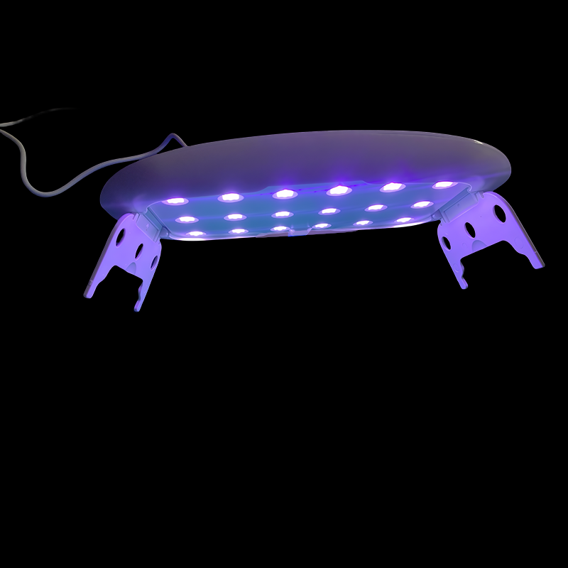 Portable 24W UV LED Nail Lamp Mini Foldable USB Dryer Fast-Drying Capabilities Electric/Battery for Nail Art Made Plastic