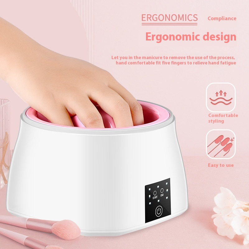New Electric Hand-Shaped Nail Soak Bowl Easy Nail Polish Removal for Beauty Salons Featuring Unique Design Plastic Material