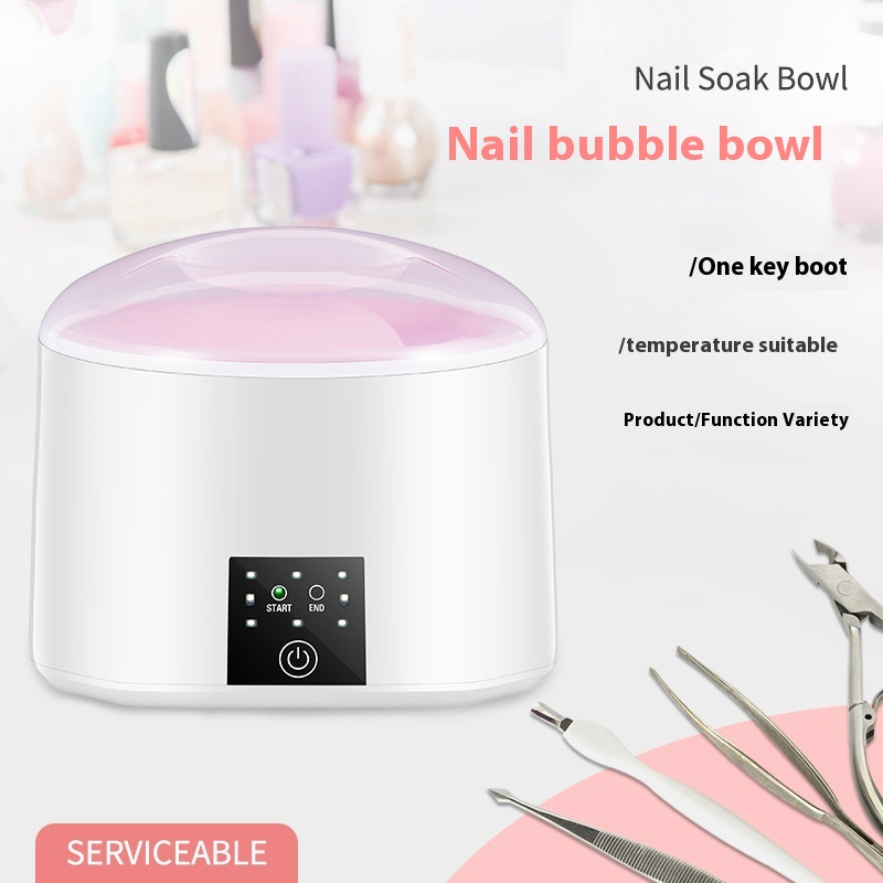 Durable Environmental Protection PP Material Electric Nail Blister Bowl New Nail Art Beauty Remover Nail Polish Remover