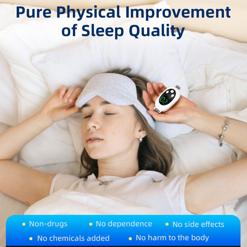 20-Gear Insomnia Technology Handheld Sleep Aid Device Micro-Current EMS Technology to Help Stay Asleep for Home Use