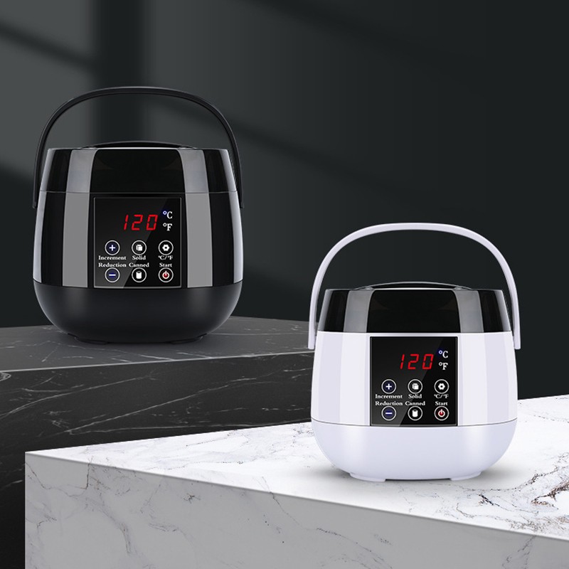 500CC Digital Display Salon Wax Machine All Body Hair Removal Electric Power Supply Heating Function Home Use-Face Feet Target