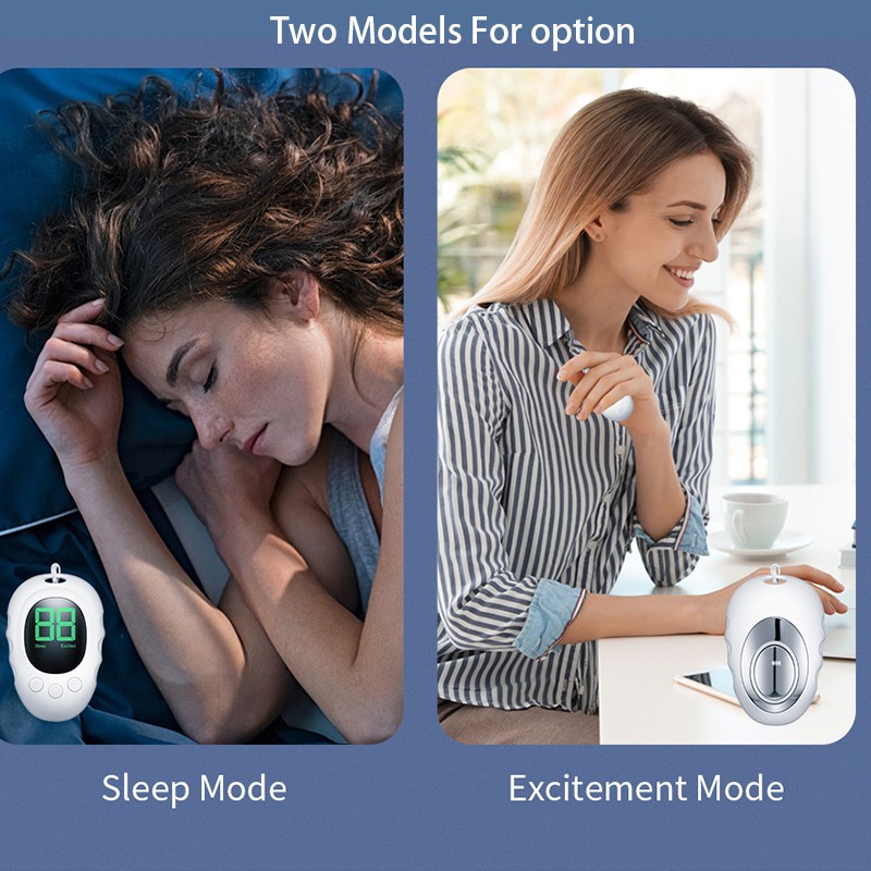 Portable 150mAh Wireless Instrument Professional Home Use LCD Display EMS Handheld Sleep Aid Micro-Current Device 32g ABS