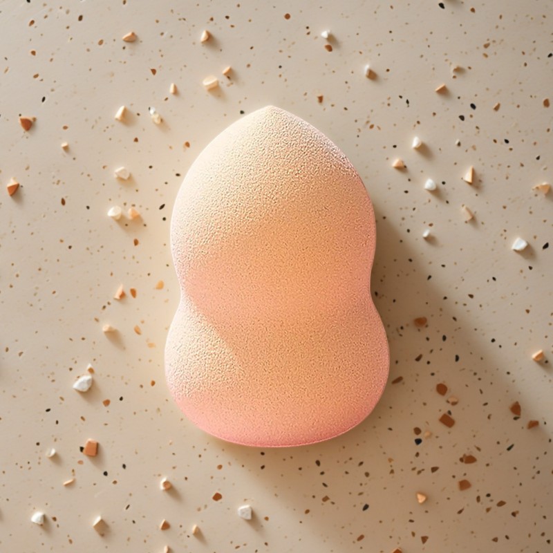 Hot Selling Macaron Color Silicone Sponge Storage Case Easy Carry Powder Puff Beauty Tools Storage Box Cosmetic Puffs