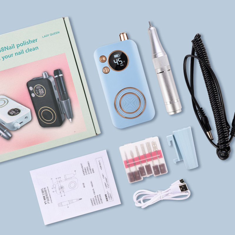 45000RPM Charging Nail Polish Remover, Portable Nail Polish Remover, Nail Polish Remover