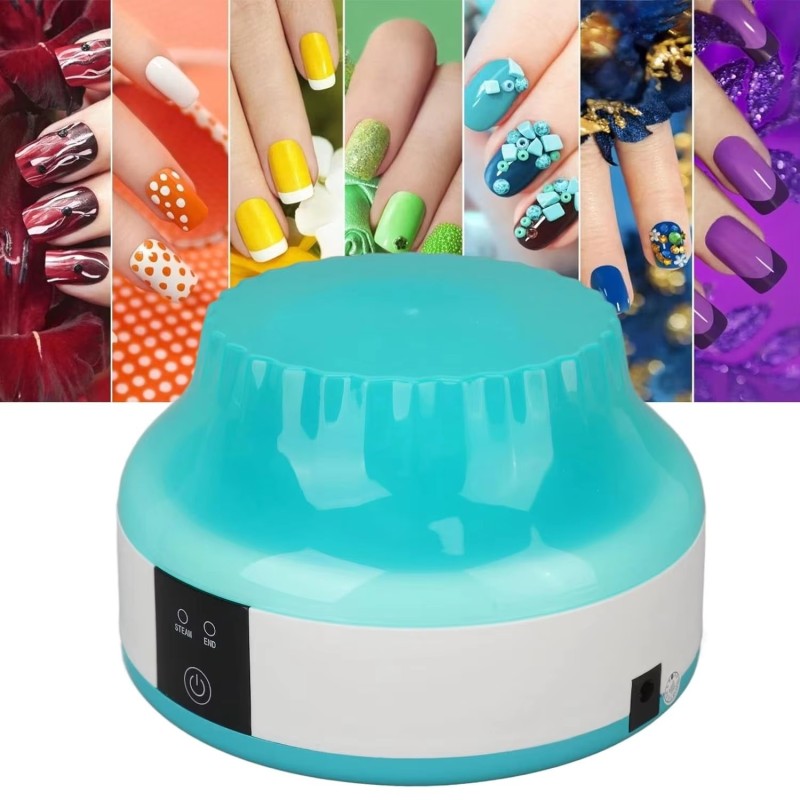 Upgraded Steam Intelligent Electric Portable Nail Polish Glue Nail Cleaning Water Steam Nail Removal