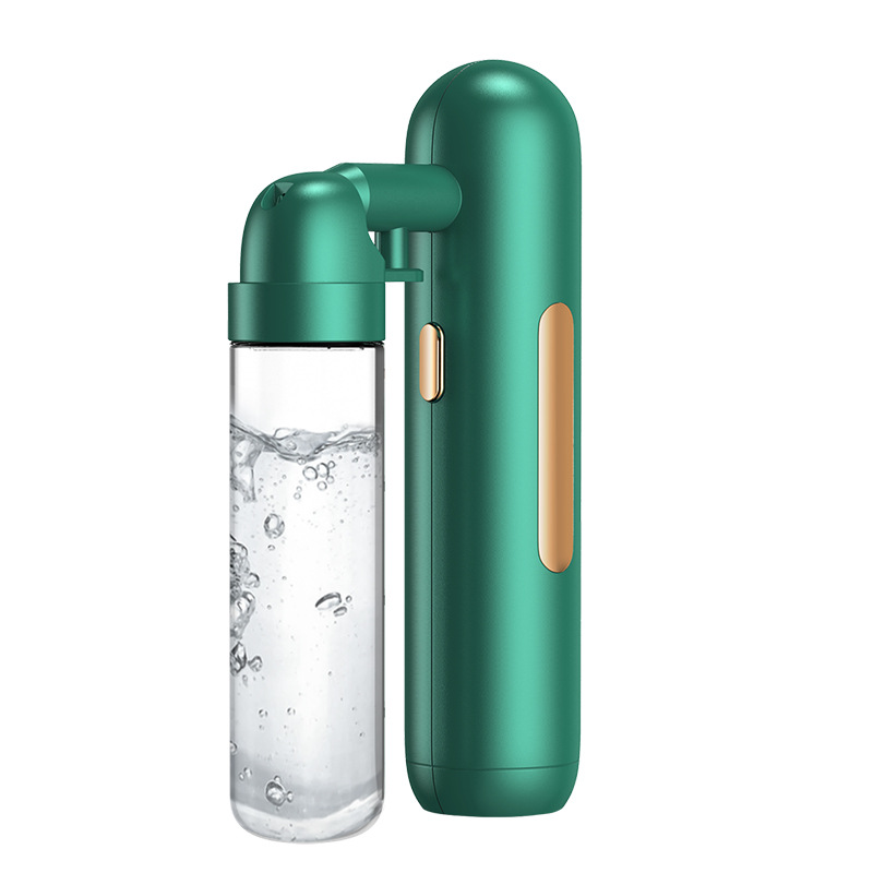 Portable High-Pressure Nano Mist Needle-Free Oxygen Hydration Device Facial Machine for Home Moisture Skin Nourishment Home