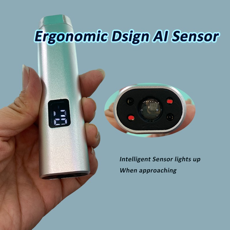 Portable Magnetic Cat Eye Nail Lamp Handheld Light Therapy for Baking Metal Construction Excellent Light Storage